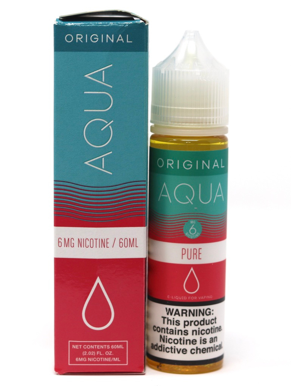 Aqua Pure Flavored Juice 60ml E-Liquid - Premium Vape Juice