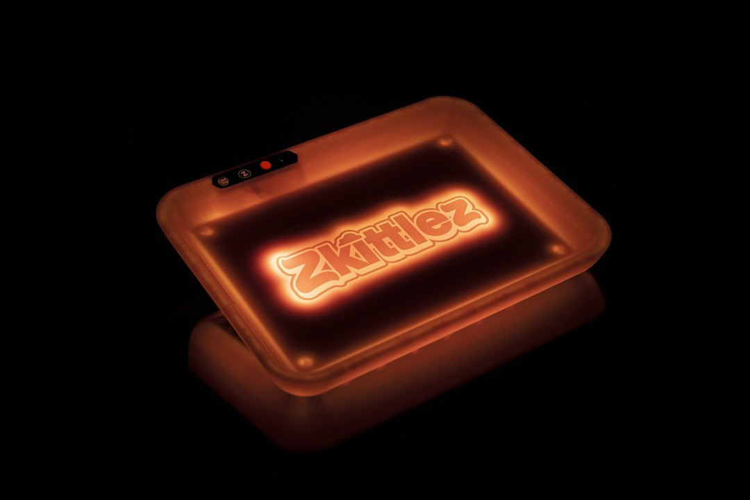 kushlife glow tray Vibes x Glowtray Illuminated Rolling Tray