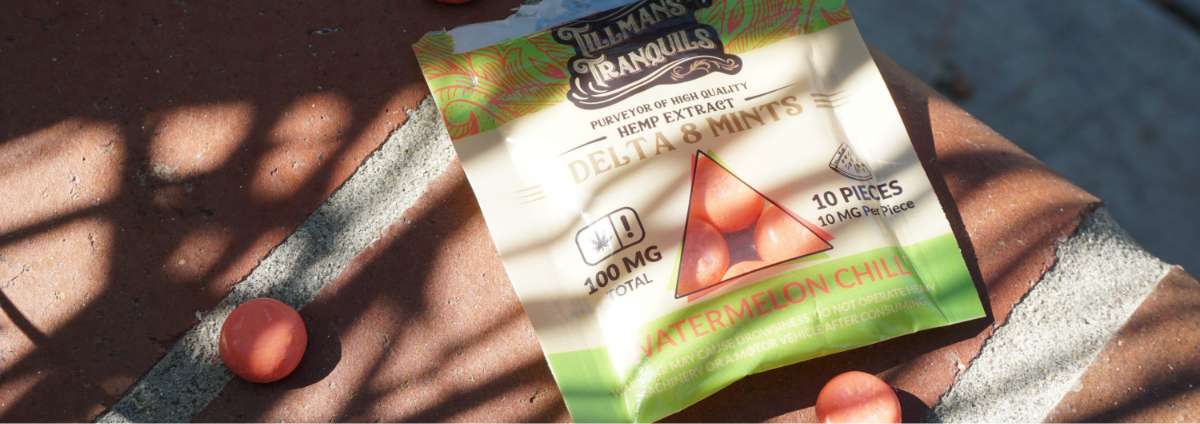 Person using Delta-8