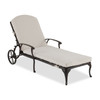 Tivoli Aged Bronze Cast Aluminum Chaise Lounge