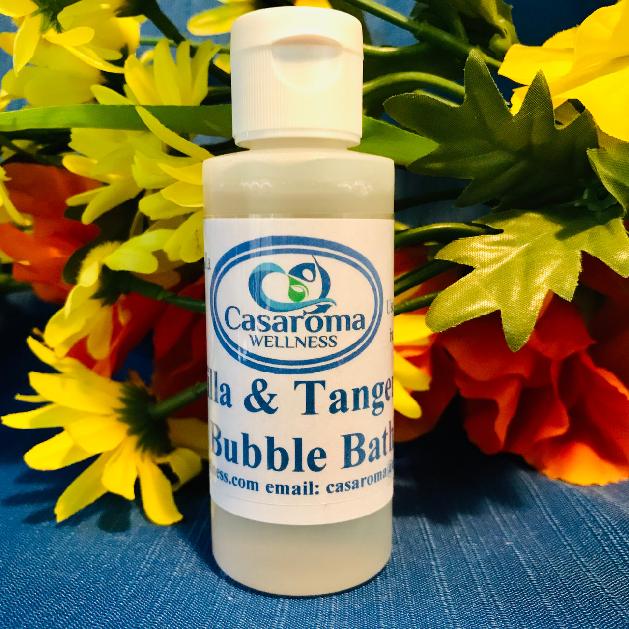 Vanilla & Tangerine Bubble Bath Casaroma Wellness