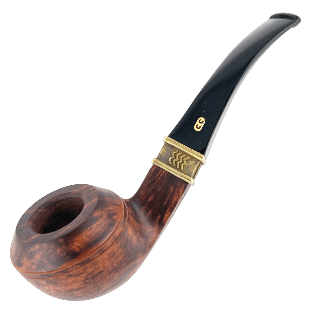 chacom tobacco No.5 Pipe (50g Tin) Chacom Leather Wrapped Prince (308)
