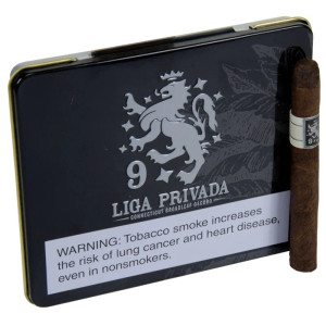 Liga Privada No.9 Coronets/10pk Tin Liga Privada No.9 Coronets/10pk Tin