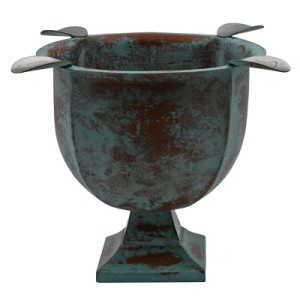 Stinky Box Pressed Cigar Ashtray/Copper Patina Stinky Box Pressed Cigar Ashtray/Copper Patina