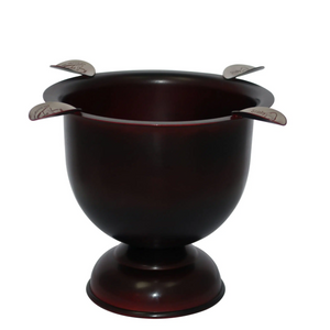 Stinky Tall Cigar Ashtray/ Cherry Black Antique Stinky Tall Cigar Ashtray/ Cherry Black Antique