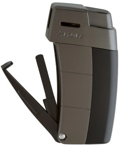 Xikar 585BKG2 Resource Lighter/Gun Metal w/Black