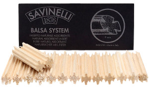 Savinelli Balsa Filters/9mm (15ct) Savinelli Balsa Filters/9mm (15ct)