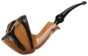 Nording Freehand Spiral Natural Partially Rusticated/6mm Nording Freehand Spiral Natural Partially Rusticated/6mm