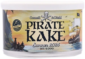 Cornell & Diehl Pirate Kake Pipe Tobacco/2oz Tin