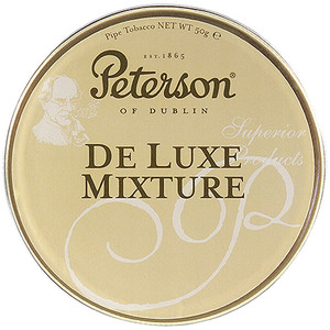 Peterson De Luxe Mixture Pipe Tobacco/1.76 oz Tin