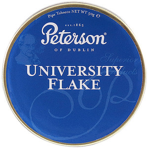 Peterson University Flake Pipe Tobacco/1.76oz Tin Peterson University Flake Pipe Tobacco/1.76oz Tin