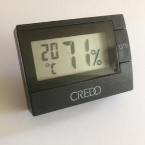 Credo Digital Hygrometer/Black