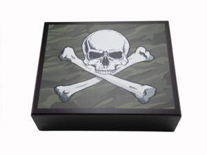 Humidor Supreme Jolly Roger/Green Camo (20 Ct) Humidor Supreme Jolly Roger/Green Camo (20 Ct)