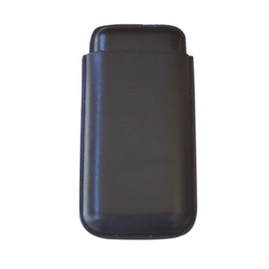 Big Easy 3 Cigar Leather Case/Black