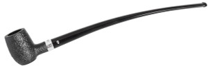 Peterson Churchwarden Sandblasted Barrel Fishtail/6mm