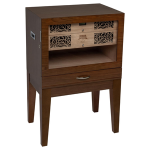 Humidor Supreme Balthazar II End Table Humidor/Walnut (540-1024 Ct)