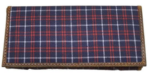 4th Generation Leather/Plaid Tobacco Rollup