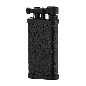 IM Corona Old Boy Pipe Lighter/Black Arabesque
