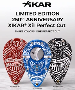 Xikar Xi1 Perfect Cut Cutter/America's 250th Red