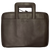 La Rocca 5 Pipe Leather Briefcase/Brown
