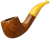 Savinelli Mini Smooth Yellow Stem 601/6mm