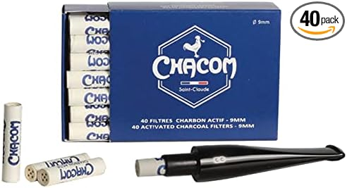 Chacom Charcoal Filters 9mm (40ct)