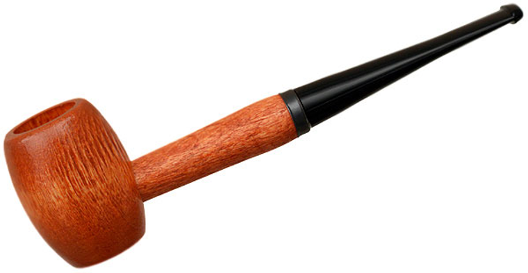 Missouri Meerschaum Hardwood Basket Pipe-Straight Oval Maple/6mm