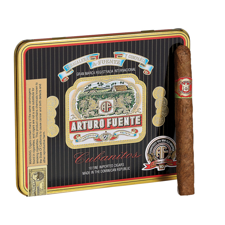 Arturo Fuente Cubanitos Natural/10pk Tin