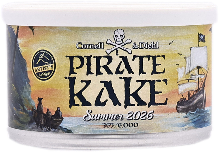 Cornell & Diehl Pirate Kake/2oz Tin (limit 3pp)