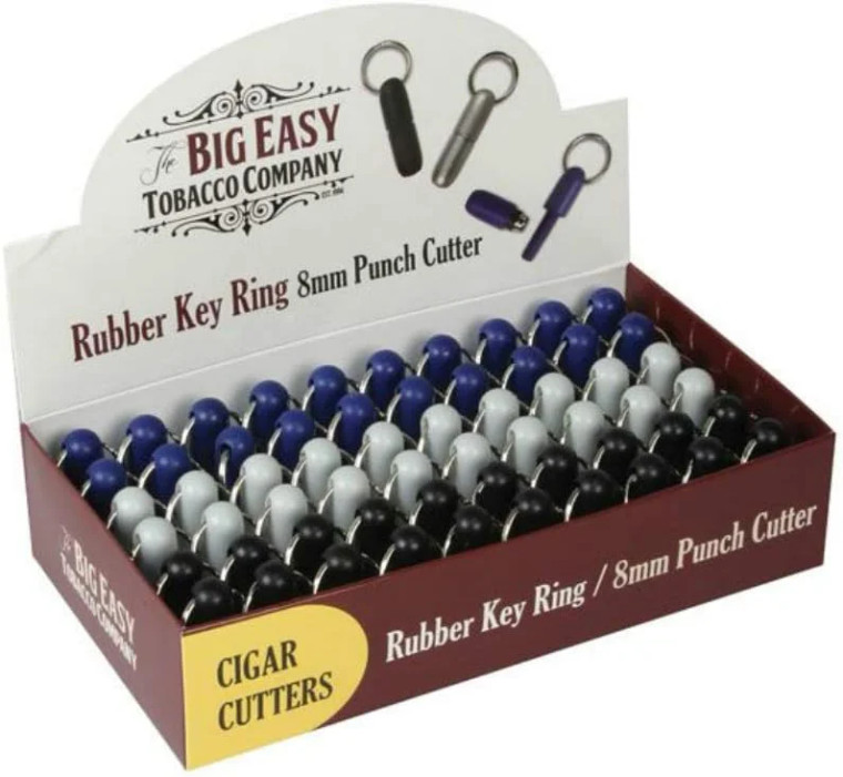 Big Easy Punch Key Chain/8mm​​​ (Assorted Colors)