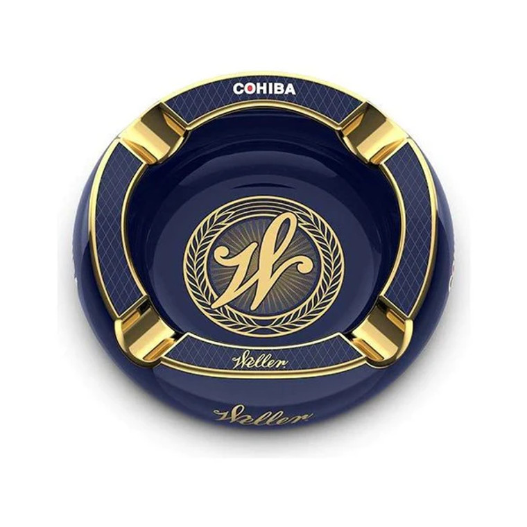 Weller By Cohiba Ashtray 2024/Blue Weller By Cohiba Ashtray 2024/Blue
