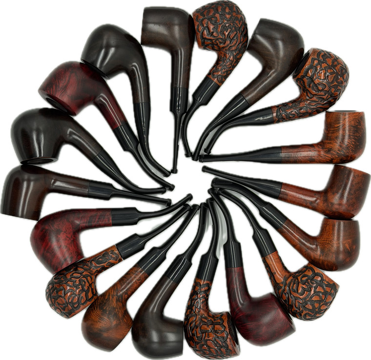 Assorted Albania Basket Pipes/9mm