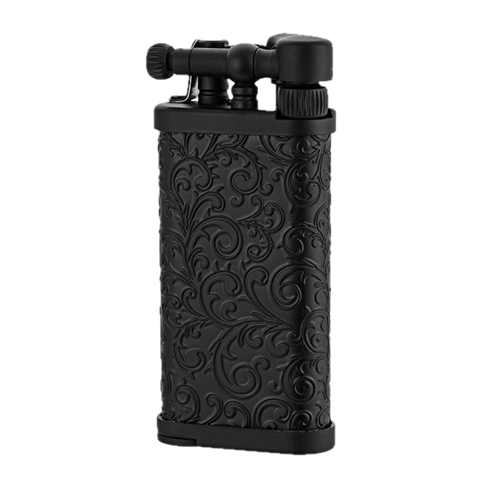 IM Corona Old Boy Pipe Lighter/Black Arabesque
