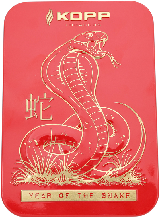 Kopp Year of the Snake Pipe Tobacco Tin/100g