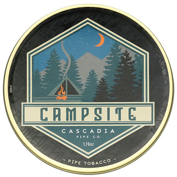 Cascadia Campsite Pipe Tobacco Tin/1.76oz