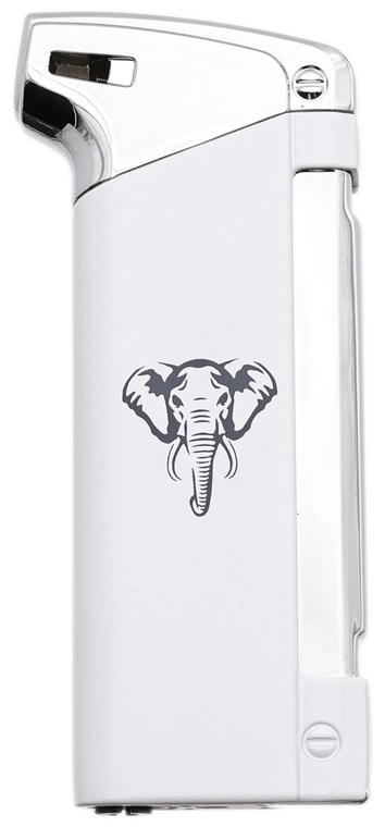White Elephant Pro-Bo Pipe Lighter/White