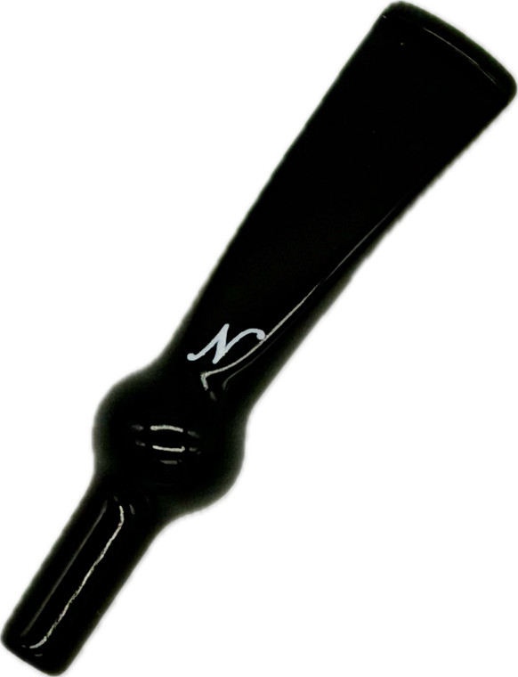 Nording Stem/Freehand Vulcanite Bent (Black)