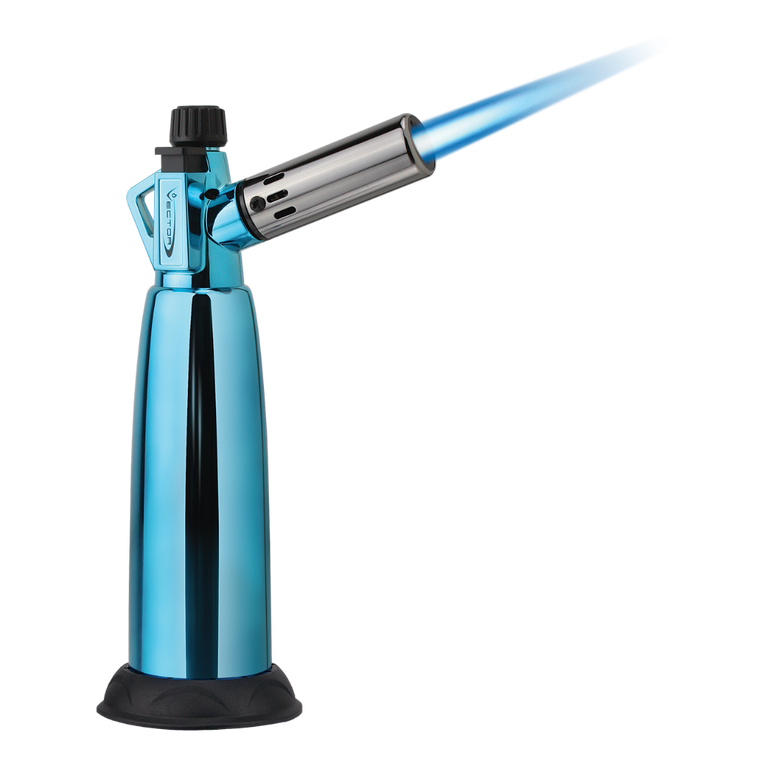 Vector WARHEAD Torch Lighter/Blue Polished