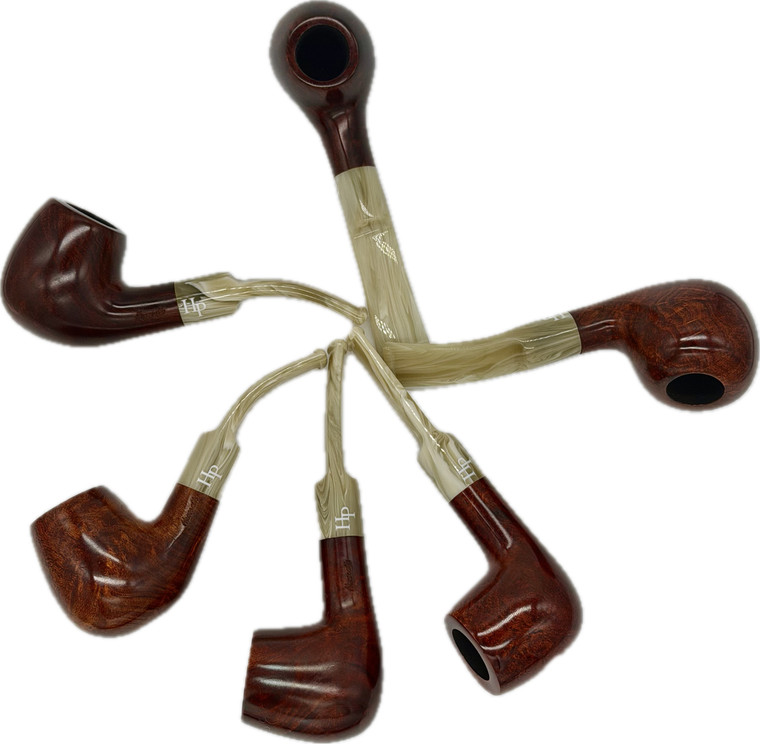 Hanseatic Red German Basket Pipe/9mm