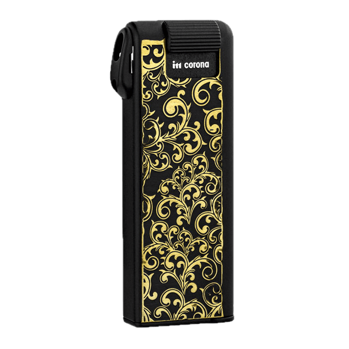 IM Corona Pipe Master/Antique Black Arabesque