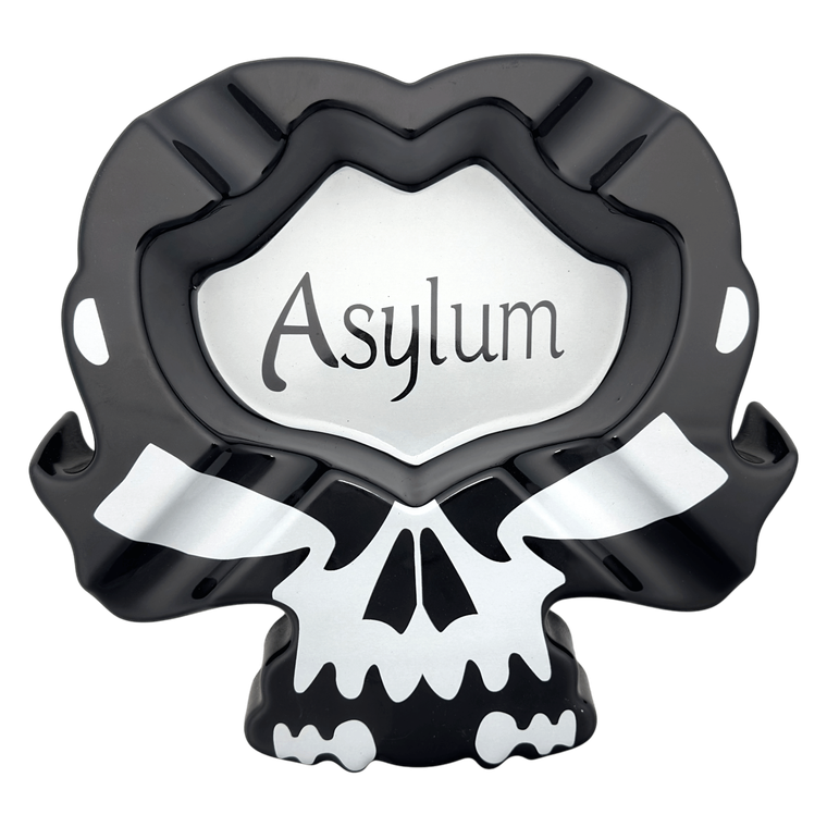Asylum Ceramic Skull Ashtray