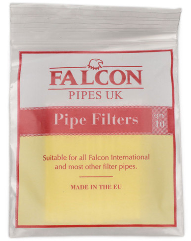 Falcon Pipe Filters/6mm 10pk - Boutique De Fumee