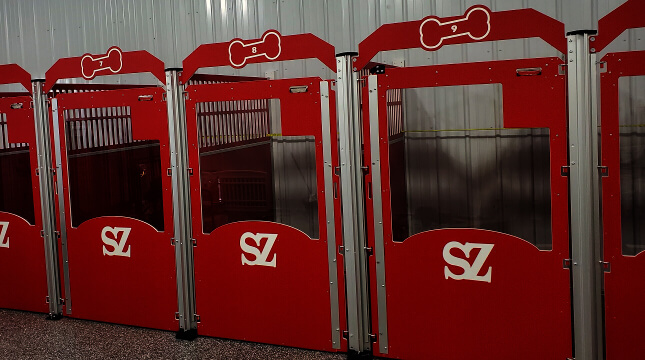 indoor dog boarding kennels