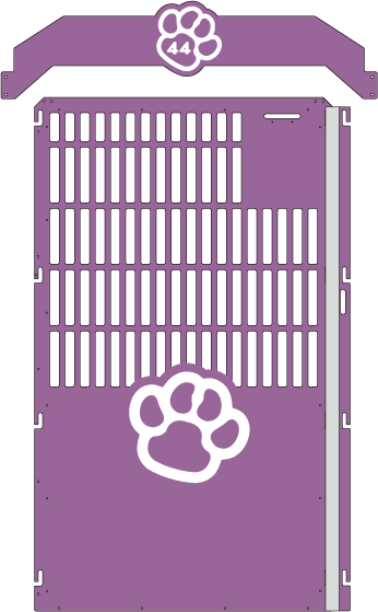 Purple Gator Kennels Gate example