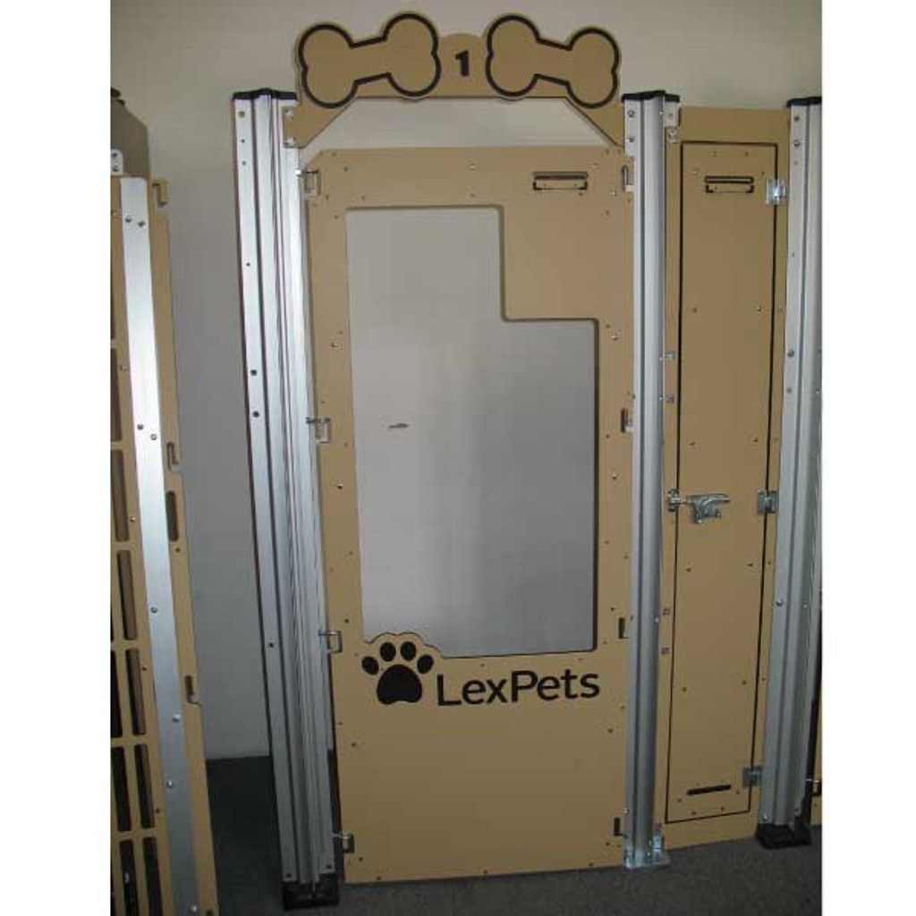 LexPets' custom Gator Kennels gates.
