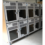 Double Stack with custom logo on gates. Double Stack with custom logo on gates.