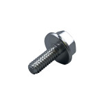 ¼-20 x ¾ inch stainless steel bolt with extra-large hex head.