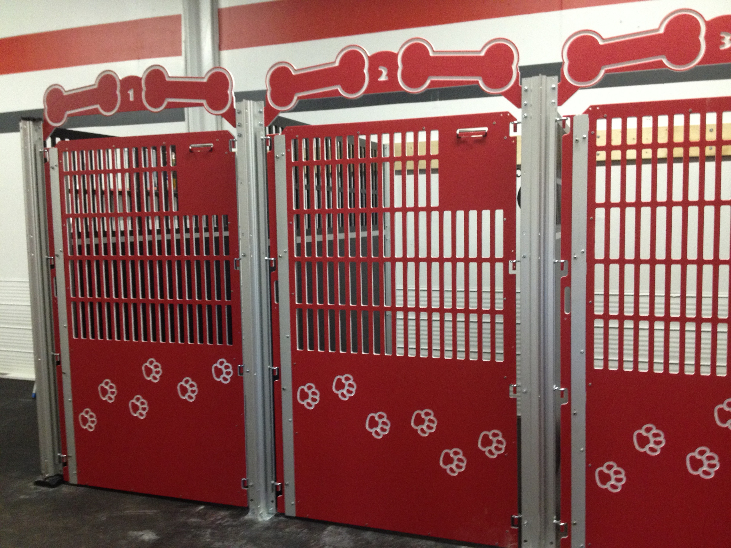 Shop for custom dog kennel gates and doors Gator Kennels