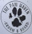 The Paw Haven's Custom Logo on a Gator Kennels Door in Grey