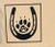 Tri-Country Animal Hospital Custom Logo on a Tan Gator Kennels Gate
